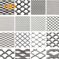 Decorative aluminum expanded metal mesh